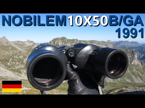 Видео: Carl Zeiss NOBILEM 10x50 B/GA (1991) | Binoculars | Fernglas | бинокль