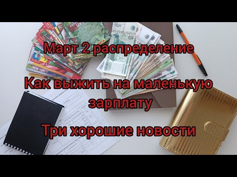 Видео: Как выжить на маленькую зарплату/Распределение 2 Март/МЕТОД КОНВЕРТОВ/Три новости из провинции Урала