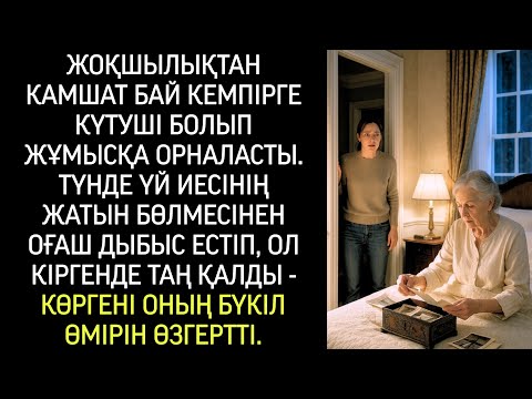 Видео: Мұқтаждықтан Камшат бай кемпірге күтуші болды. Түнде бөлмесіне кіргенде — сілейіп қалды…
