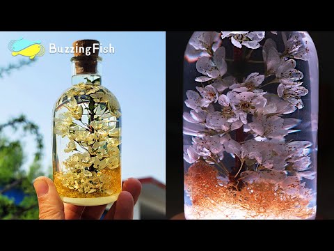 Видео: 🌼 Весеннее ремесло: цветочная ночная лампа со смолой | Искусство смолы 🌼