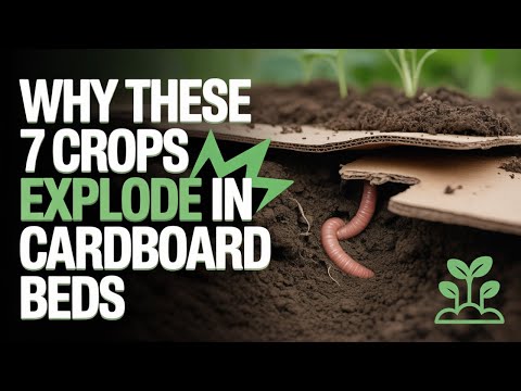 Видео: Забудьте о высоких грядках! Эти 7 культур прекрасно растут на картоне (высокий урожай, отсутствие...