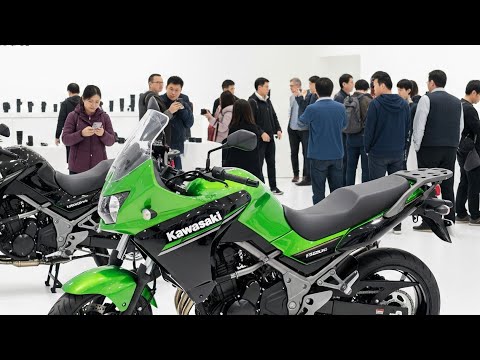 Видео: Kawasaki KLE 500 2025 года наконец-то выпущен! Представлена ​​машина для глобальных приключений!