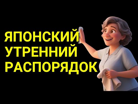Видео: ЯПОНСКАЯ УТРЕННЯЯ РУТИНА: 10 МИНУТ — И БЕСПОРЯДОК НЕ ВОЗВРАЩАЕТСЯ