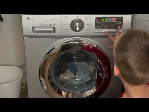 Видео: Стирка полотенец на LG: Деликатная 40 800об/мин + интенсивная