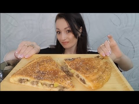 Видео: Пирог🥧☕️🤤Всё О Том Же⁉️#mukbang#kristinakiss#food#