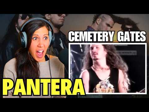 Видео: ЕГО ГОЛОС!!! 🤯 Впервые слышу Pantera - Cemetery Gates @pantera #реакция