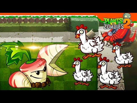 Видео: ПАСТЕРНАК ПРОТИВ КУРИЦ 🍗 Plants vs Zombies 2 (Растения против Зомби 2) Прохождение
