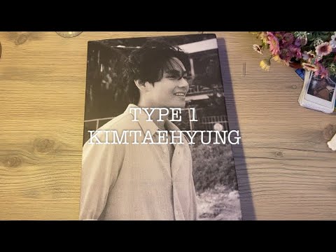 Видео: ` распаковка фотобука TYPE 1 / unboxing TYPE 1 KIMTAEHYUNG V