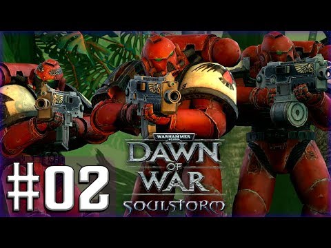 Видео: Прохождение Warhammer 40,000 Soulstorm [Часть 2] Забытые острова