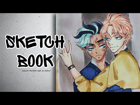 Видео: СКЕТЧБУК| и проблемы психики [мания на новые блокнотики] #sketchbook #oc #скетчбук