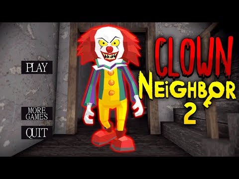 Видео: КЛОУН ПЕННИВАЙЗ ВЫЖИЛ СОСЕД ГРЕННИ - Clown Neighbor 2 Granny Escape
