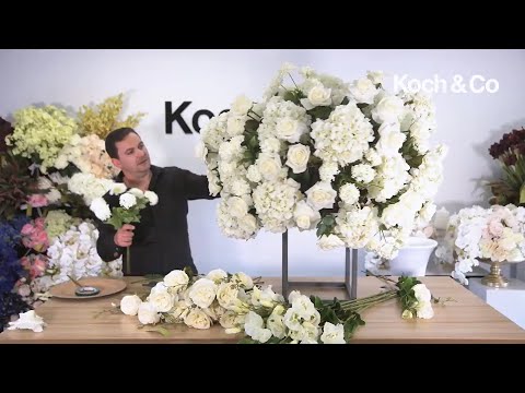 Видео: Koch & Co и John Emmanuel — Как создать роскошный свадебный центральный элемент с помощью искусст...