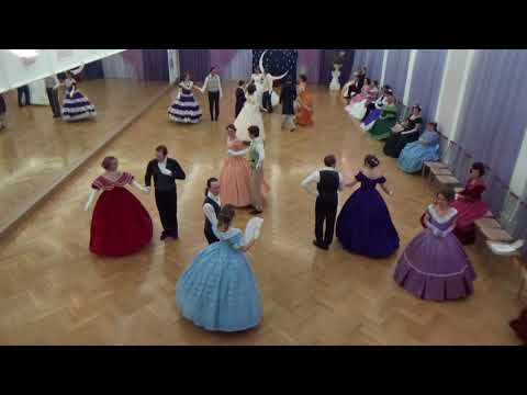 Видео: Русская кадриль мазурка