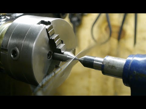 Видео: Исправление конуса mt2 задней бабки старого токарного станка