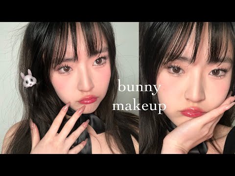 Видео: Урок макияжа кролика 🐰🎀🤍