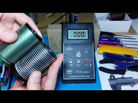 Видео: RC-Lab: Гауссметр HT20. У какого бк мотора сильнее магниты ротора?