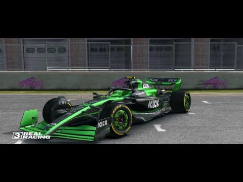 Видео: KICK SAUBER F1 TEAM.  KICK SAUBER C44. Сезон 24-го года.  Real Racing 3 Stream. 5 сезон 2 этап.