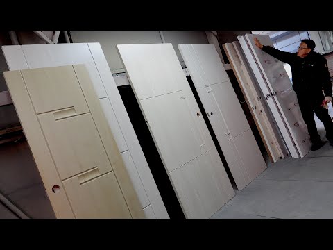 Видео: Процесс изготовления дверей из АБС, которые есть повсюду. Корейская фабрика дверей.
