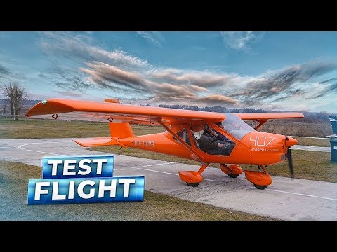 Видео: Тестовый полет на Aeroprakt A-32 / Test Flight Aeroprakt A-32