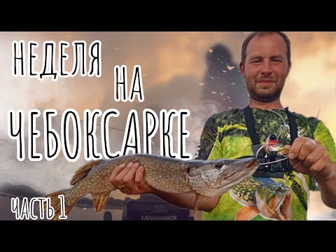 Видео: НЕДЕЛЮ НА ЧЕБОКСАРСКОМ ВОДОХРАНИЛИЩЕ. Открыли сезон. Часть 1.