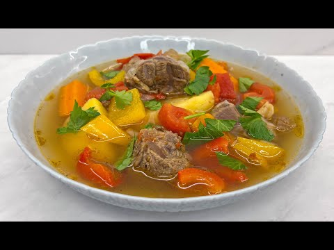 Видео: Вкуснейшая Шурпа из Баранины Правильный Рецепт / Рецепт Шурпы / Shurpa Soup Recipe