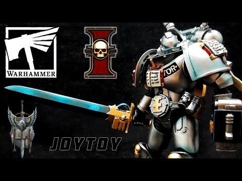 Видео: Серый Рыцарь от JOYTOY Warhammer 40K Grey Knights Interceptor