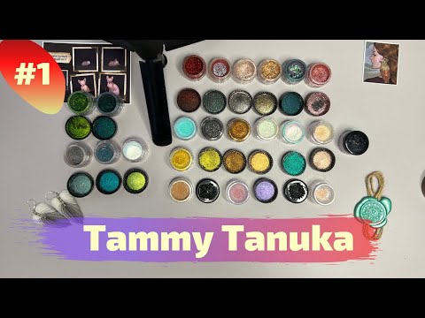 Видео: ПИГМЕНТЫ TAMMY TANUKA | ОБЗОР, ЧАСТЬ 1