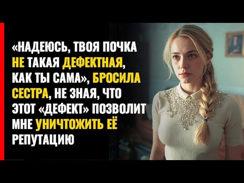 Видео: Моя сестра-стерва и мать-упырица решили, что я их собственность. Я доказала им обратное.