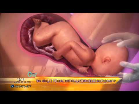 Видео: 0м+ Како да се препознаат контракциите и почетокот на породувањето?