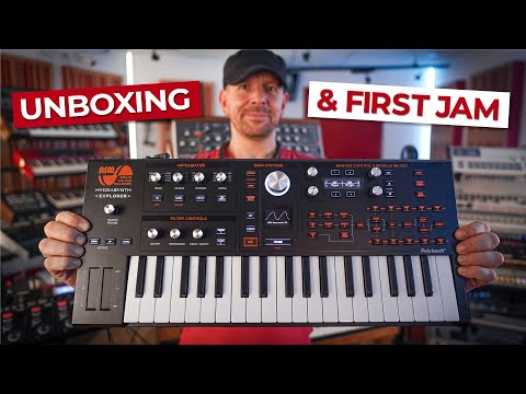 Видео: Распаковка Hydrasynth Explorer и первый джем
