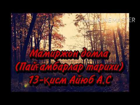 Видео: Мамиржон домла (Пайғамбарлар тарихи)13-қисм Айюб А.С