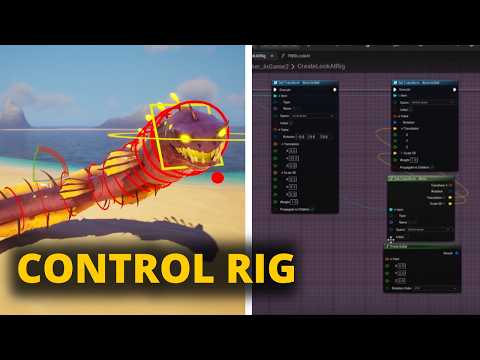 Видео: Как создать БЕЗУМНУЮ процедурную анимацию с помощью Control Rig в Unreal Engine 5