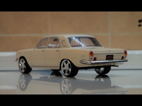 Видео: RC ГАЗ-24 "ВОЛГА" радиоуправляемая модель в масштабе 1:24 Строительство ЧАСТЬ 1