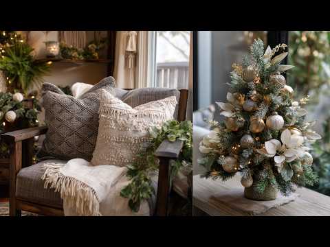 Видео: Маленькое пространство, большой стиль: 10 элегантных идей праздничного декора для маленьких домов