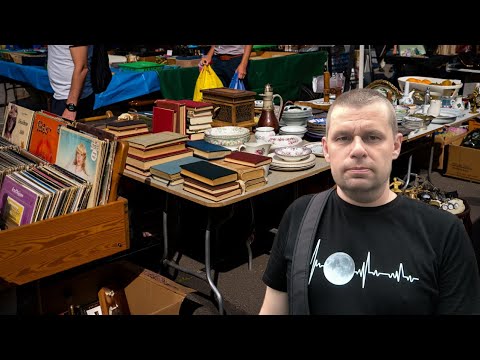 Видео: Прогулка по немецкому блошиному рынку