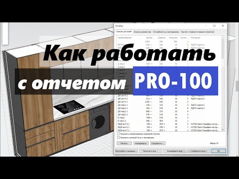 Видео: Как работать с отчетом PRO-100