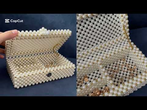 Видео: Шкатулка из бусин / полный мк