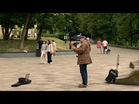 Видео: Вечір. Київ. Талановиті вуличні музиканти 07.06.2023