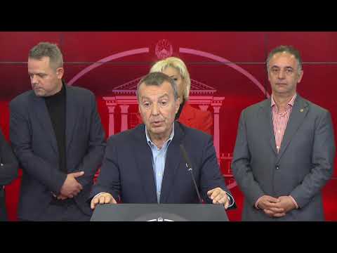 Видео: Прес-конференција на министерот за здравство Азир Алиу (МК)