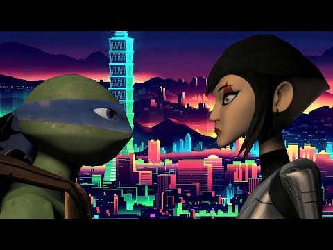 Видео: Клип черепашки ниндзя Лео и Карай "Да Да Да Да Да"