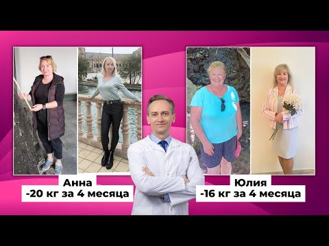 Видео: Анна и Юлия -36 кг на двоих. Успеть сбросить вес за 4 месяца.