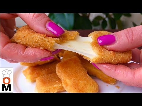 Видео: Быстрый и Очень Вкусный Перекус Во Время Просмотра Фильма | Горячий Сыр в Кляре