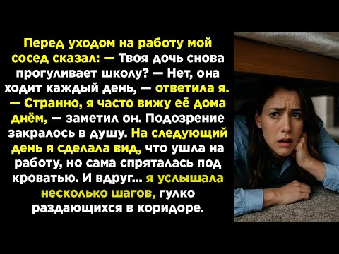 Видео: «Я притворилась, что ушла на работу… но то, что я услышала, заставило меня оцепенеть!»