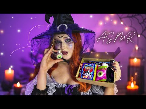 Видео: ASMR🔮Ведьма пробует Хэллоуинские сладости 🍭🎃🦇Happy Halloween 
