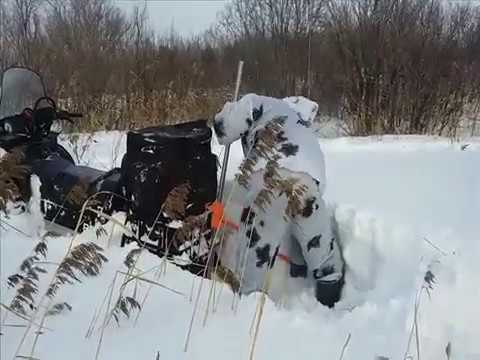 Видео: Домкрат для снегохода СПАСАТЕЛЬ в работе ч 2