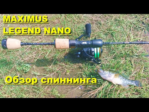 Видео: MAXIMUS LEGEND NANO - обзор спиннинга. Спиннинг для мормышинга