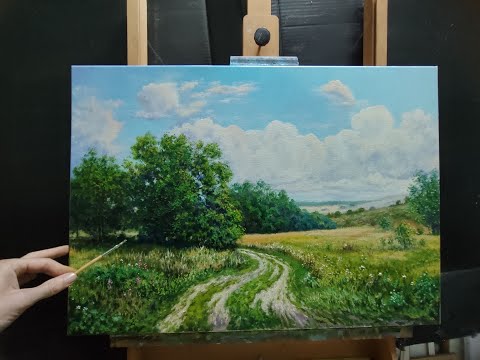 Видео: Рисуем для настроения и вдохновения|скоро будет полное видео с комментариями #art #painting