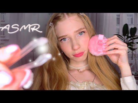Видео: АСМР УХОД ЗА КОЖЕЙ *Липкие звуки* ты уснешь 10000%🧖‍♀️💕 ASMR SPA CARE👂👅 relax