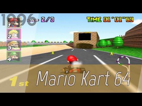 Видео: Mario Kart 64 [1080p60] | Час игры