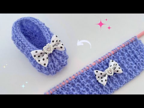 Видео: ВЯЗАНИЕ ОБУВИ ДЛЯ ДЕТСКОЙ ПОШАГОВО